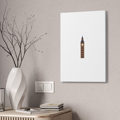 Big Ben Canvas Wall Art, Modern Home Decor, London Decor, Gift for Travel Lovers, Office Wall Art, Minimalist Art Print