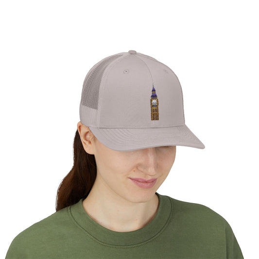 Sparkling Big Ben Snapback Cap, Glitter Hat for Summer, Festival Outfit, Travel Accessory, Gift for Him/Her, Fun Daily Wear