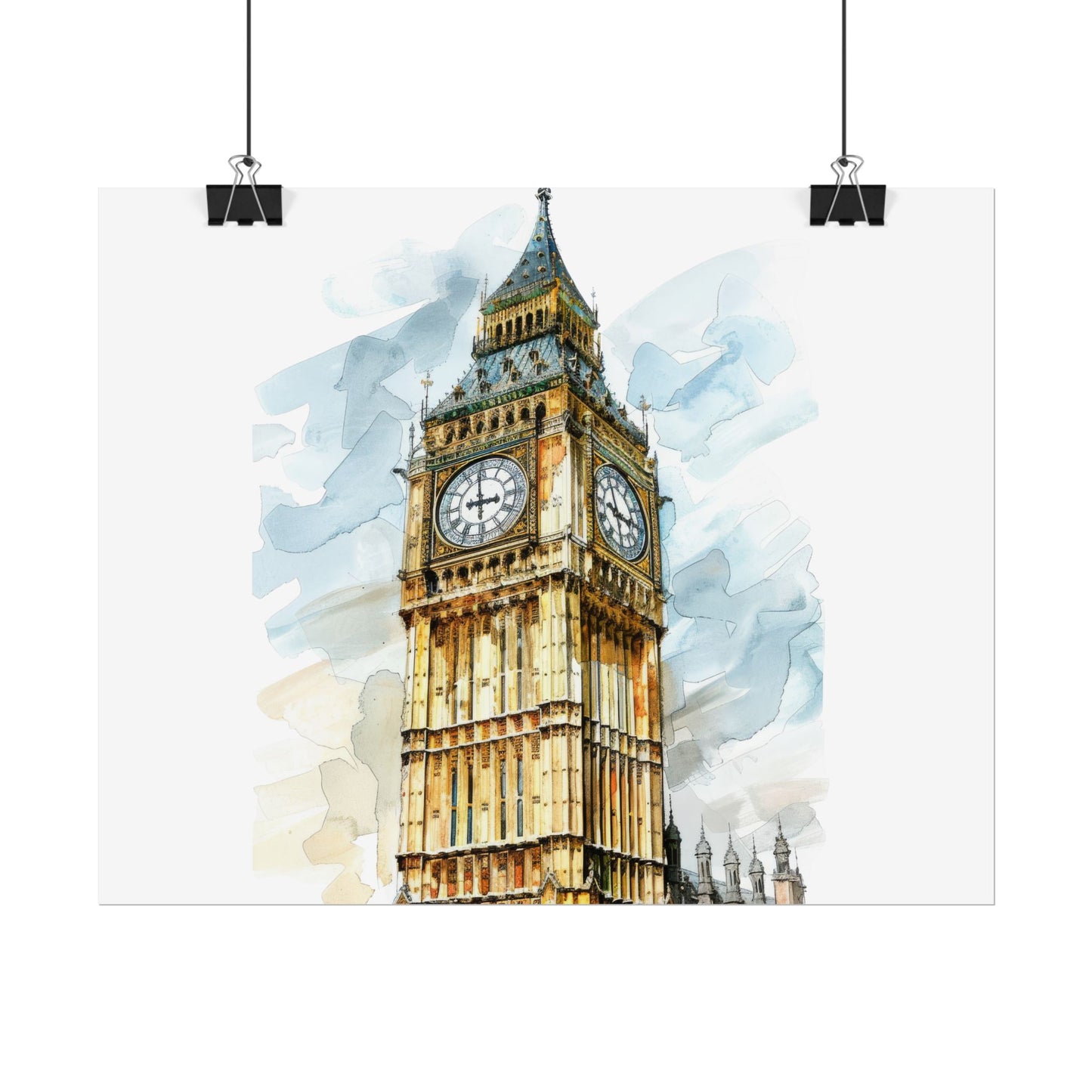 London Tower Rolled Posters