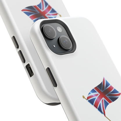 Vintage Union Jack Magnetic Phone Case, British Flag Tough Case, Gift for Anglophiles, Travel Accessories,UK Prid e Case