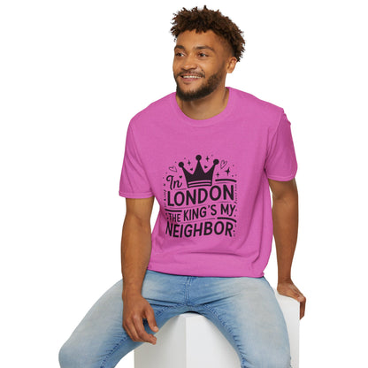 In London's The Kings My Neighbour Unisex Softstyle T-Shirt