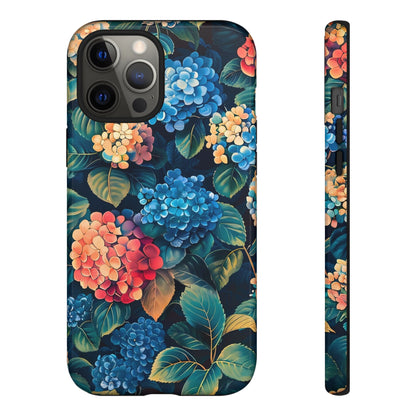 Floral Phone Case, Stylish Tough Case for Gardener Gift, Flower Lover Accessory, Pretty Floral Design, Protective Case