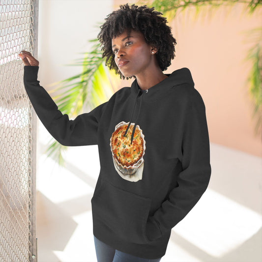 Three-Panel Fleece Hoodie - From Palaces to Plates - British Royal Cuisine