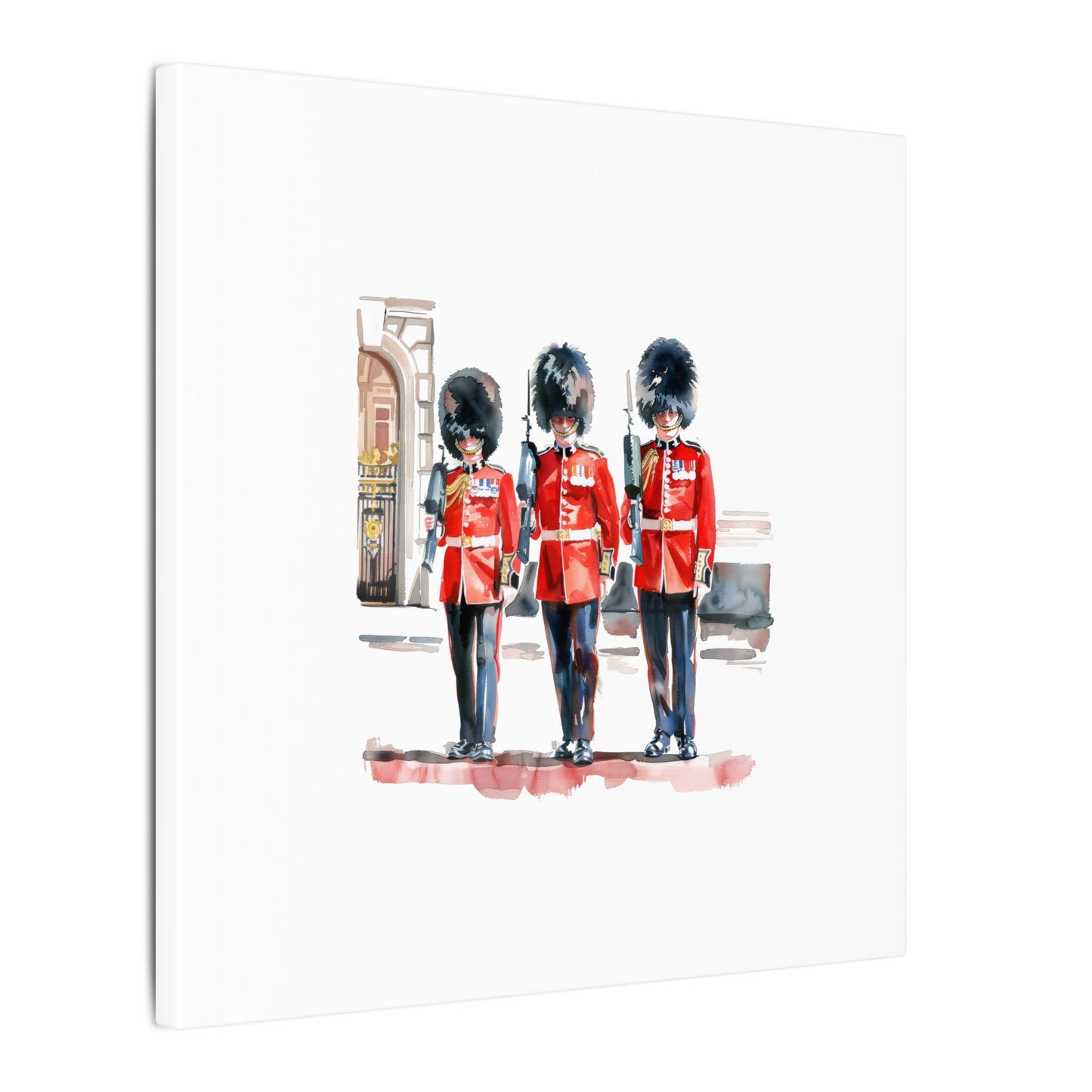 Royal Guards Canvas Print, British Wall Art, Home Decor, Unique Gift, London Culture