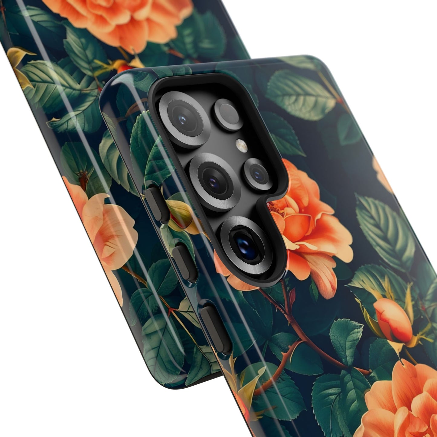 Floral Phone Case, Tough Cases for Nature Lovers, Botanical Design, Phone Protection, Gift for Her, Trending Floral Accessories
