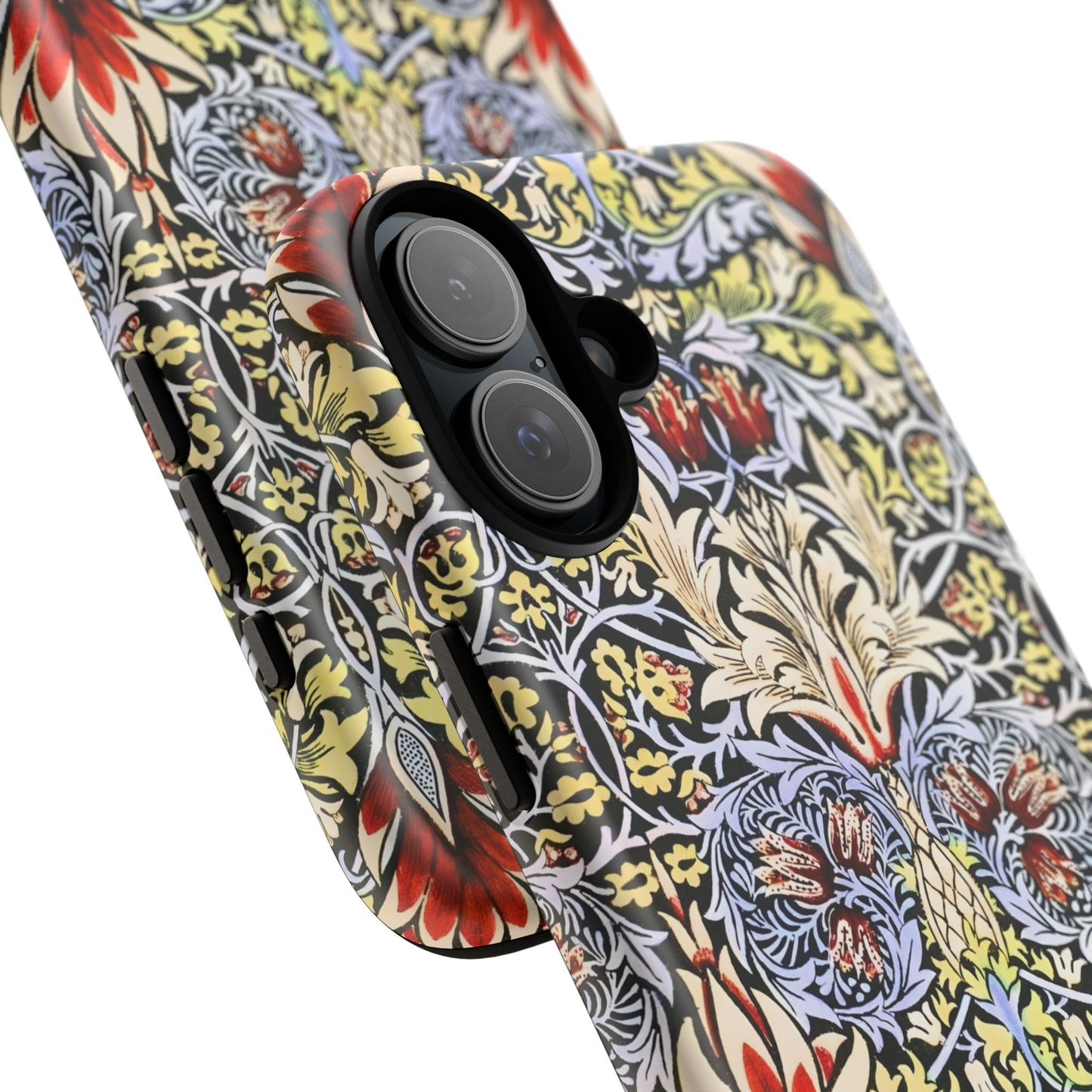 Stylish Phone Case - Floral Design, Tough Cases, Gift for Her, Phone Accessories, Trendy Tech, Unique Cell Phone Cover