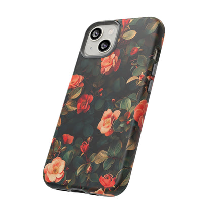 Floral Phone Case - Elegant Floral Design, Tough Protective Case, Perfect Gift for Her, Trendy Phone Accessories, Mother’s Day, Birthday