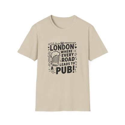 London's Pub Classy Unisex Softstyle T-Shirt