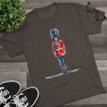 Red Jacket - Bodmin Keep: Cornwall's Army Museum Trendy Unisex Tri-Blend Crew Tee