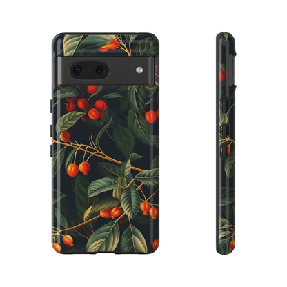 Tough Cases, Floral Phone Case, Nature-Inspired Tech, Unique Gift, Phone Accessory, Botanical Design, Fall Vibes