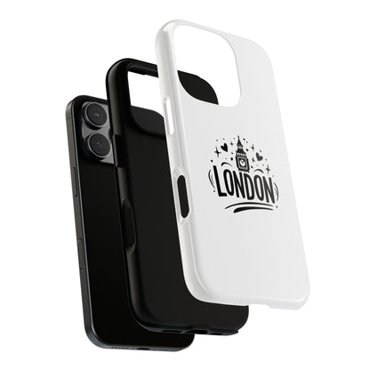 Stylish Phone Case for London Lovers, London Gift, Travel Accessory, Unique Smartphone Case, Cityscape Phone Cover