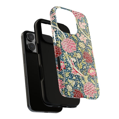 Floral Phone Case, Tough Cases, Durable Phone Cover, Stylish Phone Protector, Gift Idea for Nature Lovers, Floral Pattern Tech Accessories
