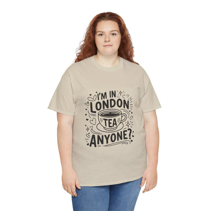 Unisex Heavy Cotton Tee - London's Relaxing Tea
