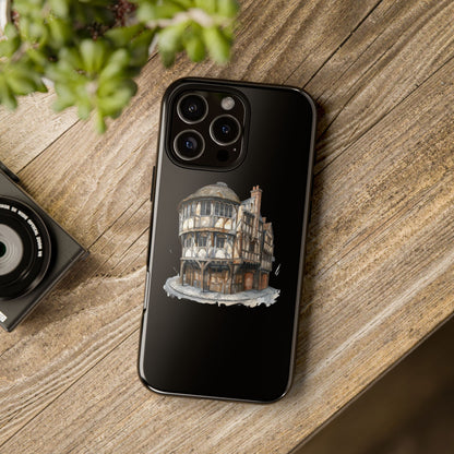 Stylish Phone Case featuring Unique Building Design, Art Lover Gift, Durable Phone Cover, Trendy Gadget Accessory, Unique Gift for Her
