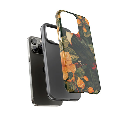Tropical Toucan Phone Case, Exotic Bird Cover, Nature Lover Gift, Eco-Friendly Design, Customizable Tech Accessory