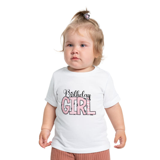 Birthday Girl Baby T-Shirt - Cute Infant Tee for Celebrations