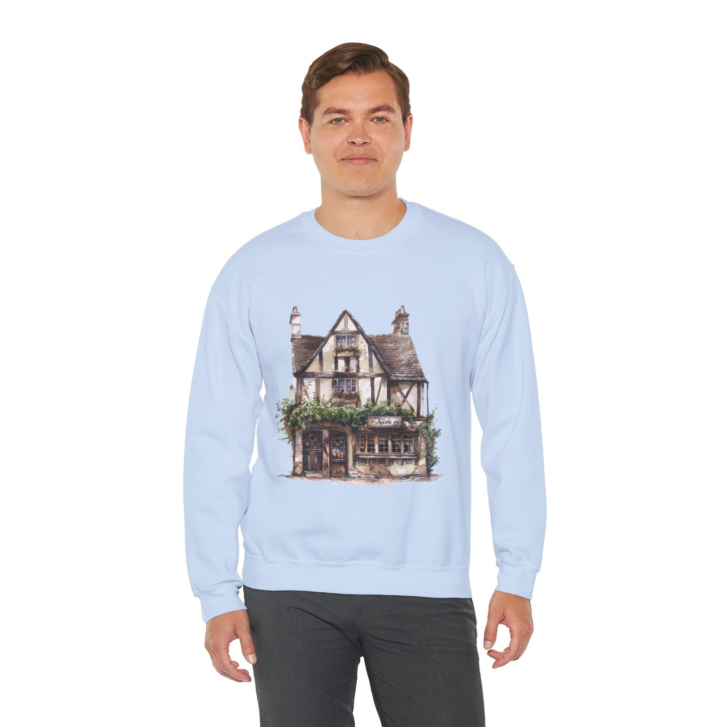 Unisex Heavy Blend™ Crewneck Sweatshirt Peaceful - British Historic House