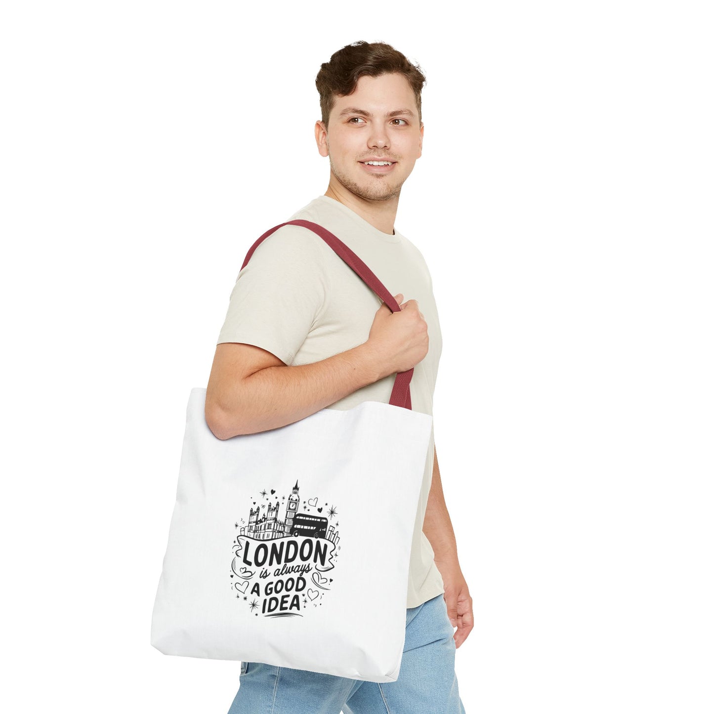 London Tote Bag - Perfect Gift for Travelers, City Lovers, Shopping, Everyday Use, Adventurous Spirit