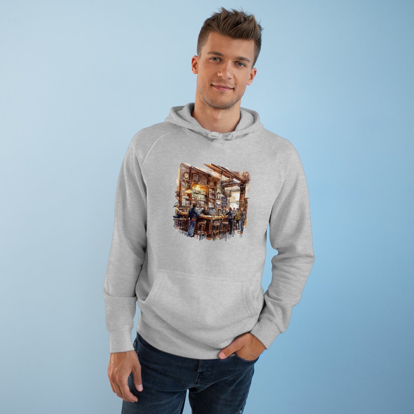 Unisex Hoodie - Timeless British Pub