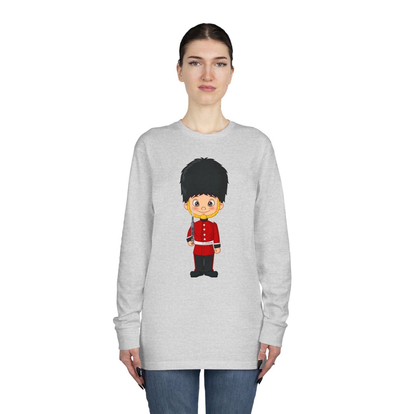 Long Sleeve Crewneck Tee - Red Jacket - Cornwall's Army Museum