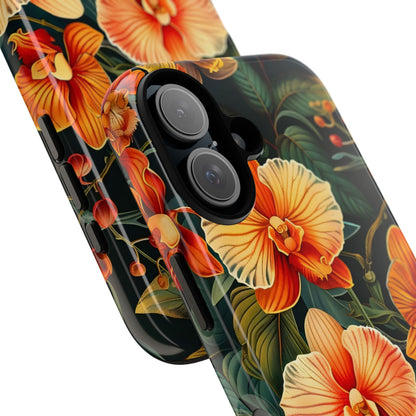 Floral Phone Case - Tough Cases, Protective Cover, Gift for Her, Smartphone Accessory, Floral Design, Nature-Inspired