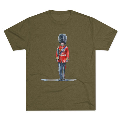 Red Jacket - Bodmin Keep: Cornwall's Army Museum Trendy Unisex Tri-Blend Crew Tee