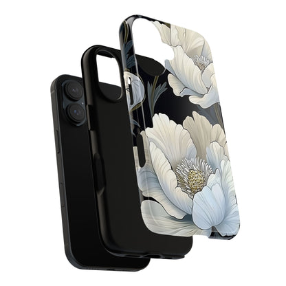 Floral Phone Case, Tough Cases for Women, Stylish Phone Cover, Floral Design Phone Protector, Nature Inspired Tech Accessories