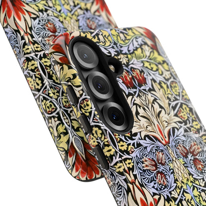 Stylish Phone Case - Floral Design, Tough Cases, Gift for Her, Phone Accessories, Trendy Tech, Unique Cell Phone Cover