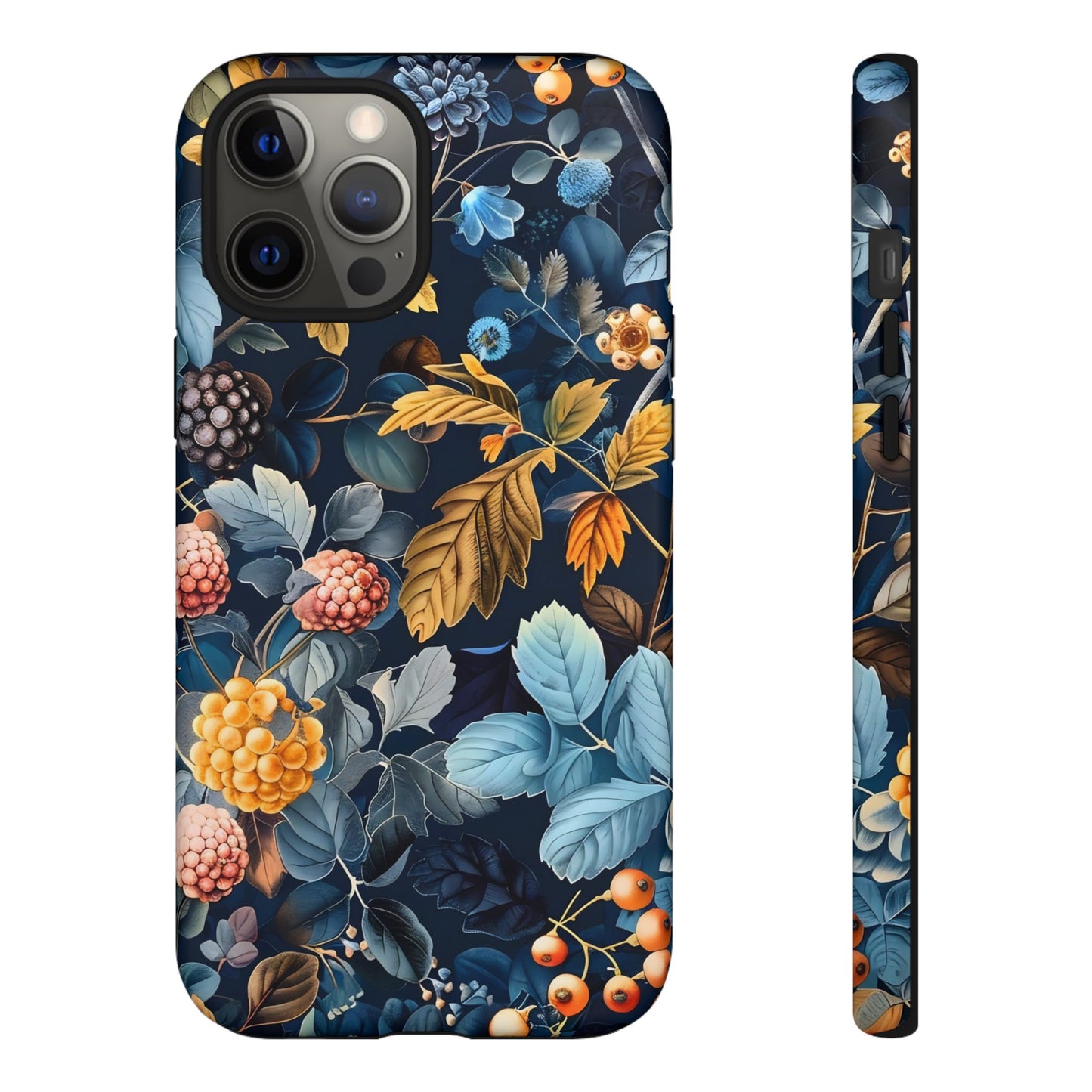 Floral iPhone Case, Tough Phone Cover, Nature-inspired Accessory, Gift for Her, Trendy Protection Case