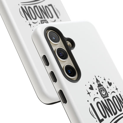 Tough Cases: London Design Phone Case - Stylish Protection for Travelers