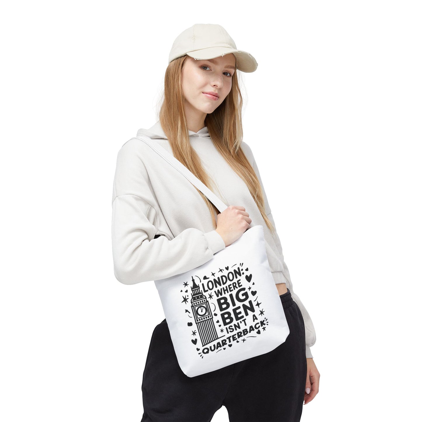 London-Themed Tote Bag, Perfect for Travelers, Gifts for Friends, Everyday Use, London Souvenir, Unique Tote Bag