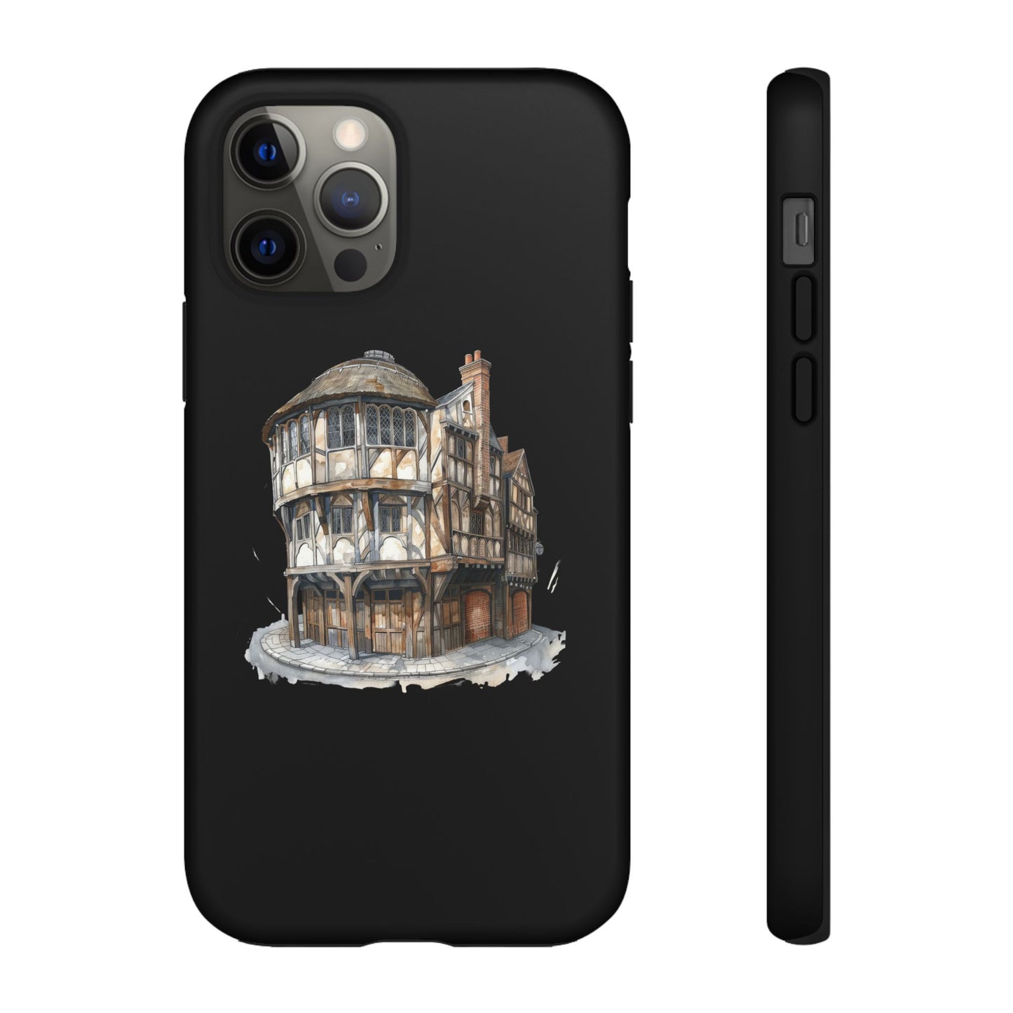 Stylish Phone Case featuring Unique Building Design, Art Lover Gift, Durable Phone Cover, Trendy Gadget Accessory, Unique Gift for Her