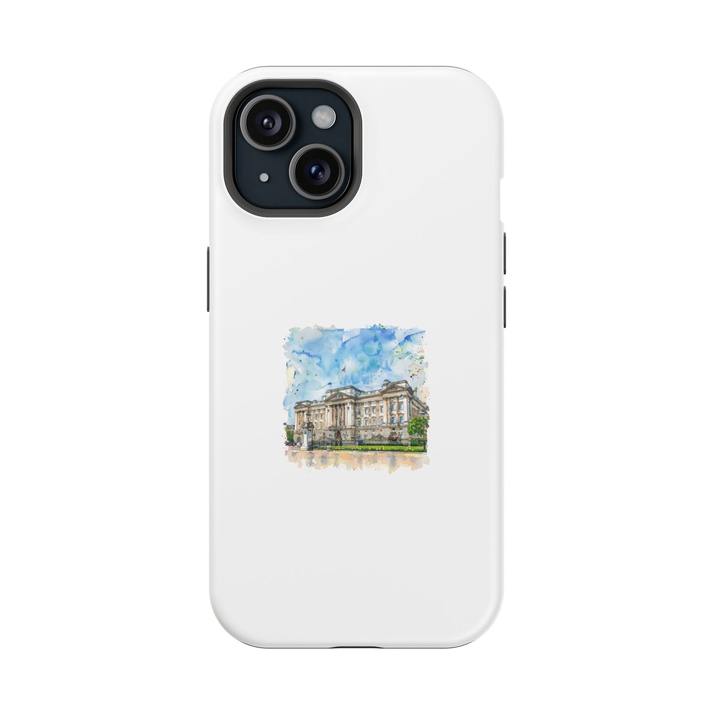 Artistic Magnetic Phone Case, Custom Tough Case, Unique Phone Cover, Gift for Travelers, Landscape Design, Protective Case