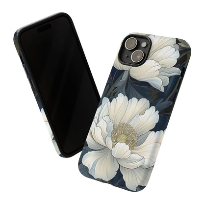 Elegant Floral Phone Case, Floral iPhone Cover, Flower Art Phone Case, Eco-Friendly Mobile Protection, Tough & Stylish Phone Case