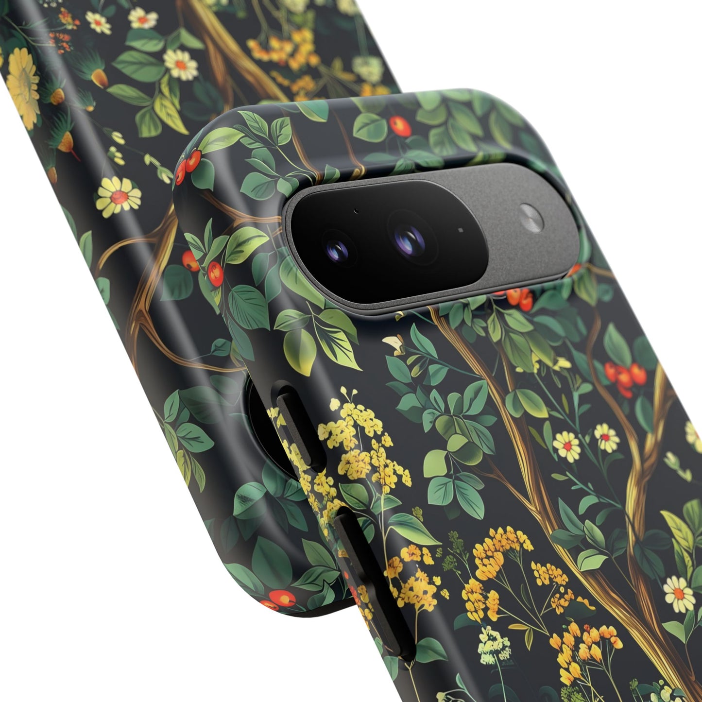 Floral Phone Case - Tough Cases, Colorful Nature Design, Gift for Flower Lovers, Phone Accessory, Unique Cell Phone Cover
