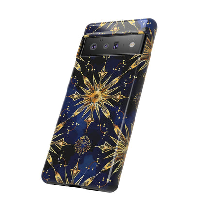 Tough Cases Phone Case with Celestial Design, Stylish Phone Cover, Unique Gift for Space Lovers, Durable Protection, Cosmic Art