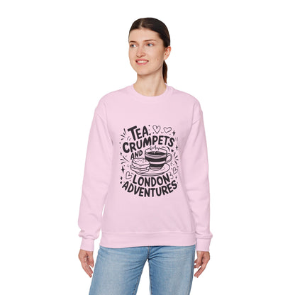 Unisex Heavy Blend™ Crewneck Sweatshirt - London's Cozy Adventures