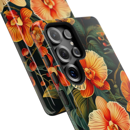 Floral Phone Case - Tough Cases, Protective Cover, Gift for Her, Smartphone Accessory, Floral Design, Nature-Inspired