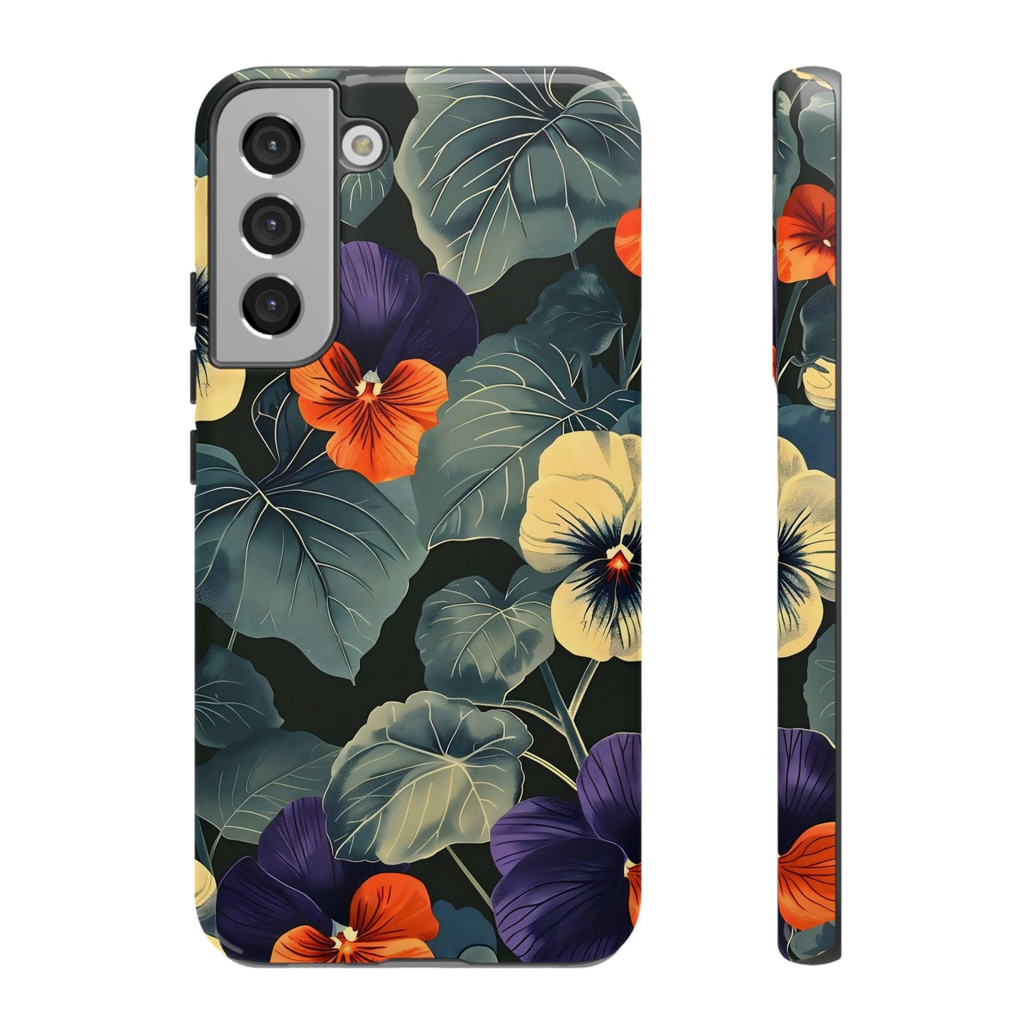 Tough Cases Floral iPhone Case, Tough Phone Cover, Stylish Floral Design, Gift for Her, Summer Vibe, Durable Protective Case