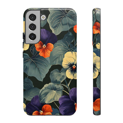 Tough Cases Floral iPhone Case, Tough Phone Cover, Stylish Floral Design, Gift for Her, Summer Vibe, Durable Protective Case