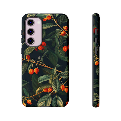 Tough Cases, Floral Phone Case, Nature-Inspired Tech, Unique Gift, Phone Accessory, Botanical Design, Fall Vibes