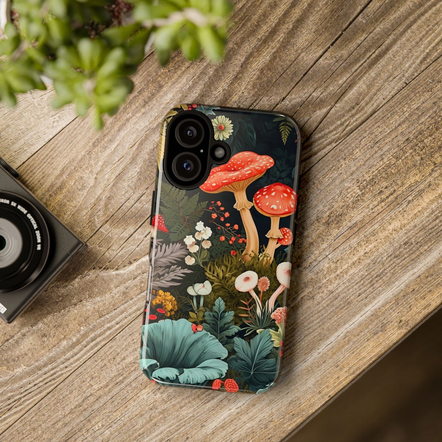 Floral Phone Case - Tough Cases, Nature Lover Gift, Eco-Friendly, Trendy Tech Accessory, Unique Design, Perfect for All Occasions