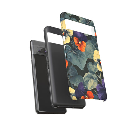 Tough Cases Floral iPhone Case, Tough Phone Cover, Stylish Floral Design, Gift for Her, Summer Vibe, Durable Protective Case