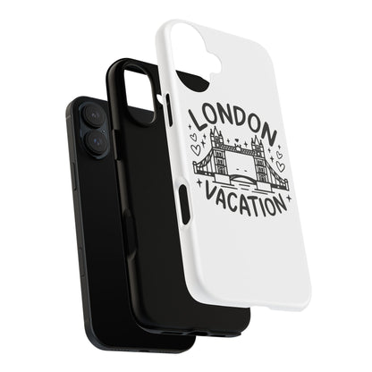 London Vacation Phone Case, Travel Accessories, Unique Gift, London Lover, Custom Phone Cover, Vacation Souvenir