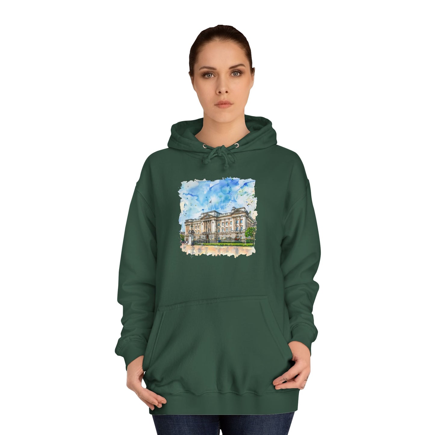 Unisex College Hoodie - England - Celebrating British Heritage and Culture