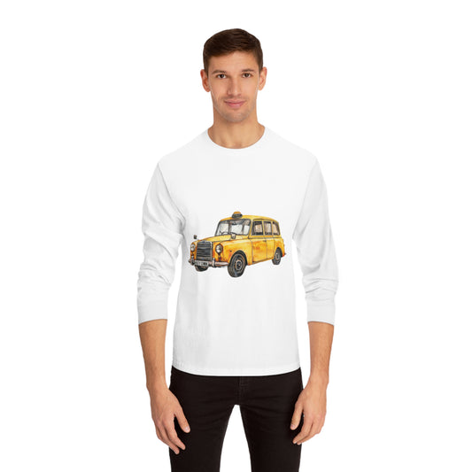 Unisex Classic Long Sleeve T-Shirt - Vintage Car - Classic Automotive Elegance and Timeless Style
