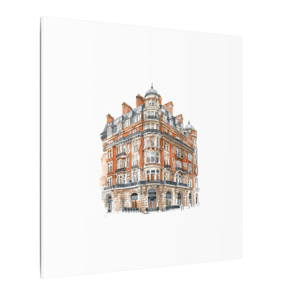 Artistic Matte Canvas Print of Historic Building, Wall Art Decor, Home Interior, Unique Gift, Fine Art, Architecture Lover, Urban Design