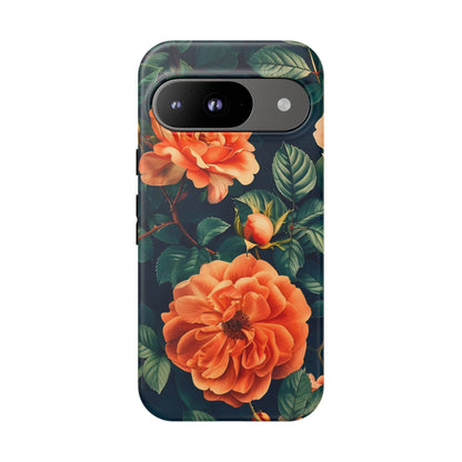 Floral Phone Case, Tough Cases for Nature Lovers, Botanical Design, Phone Protection, Gift for Her, Trending Floral Accessories