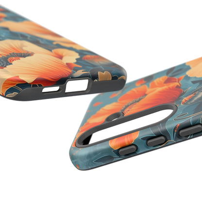 Floral Phone Case, Tough Cases for Protection and Style, Spring Aesthetic, Gift for Her, Phone Accessory for Nature Lovers
