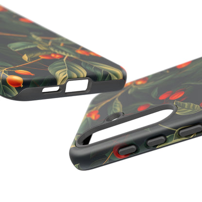 Tough Cases, Floral Phone Case, Nature-Inspired Tech, Unique Gift, Phone Accessory, Botanical Design, Fall Vibes